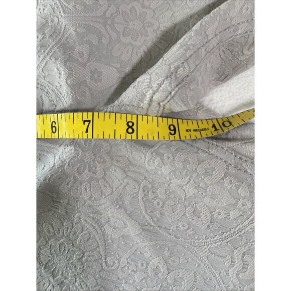 Abercrombie and Fitch Textured Skinny Pants Size 0 Waist 25 Ivory NWT - Picture 8 of 9